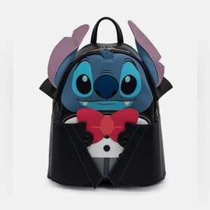 Disney Loungefly Vampire Stitch Mini Backpack